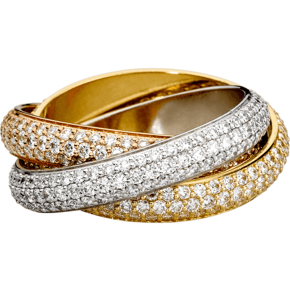 Trinity de Cartier ring